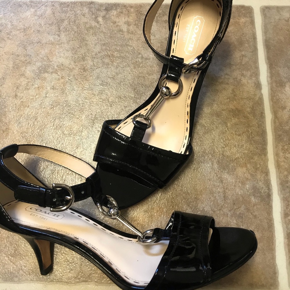 Coach Strappy Heels